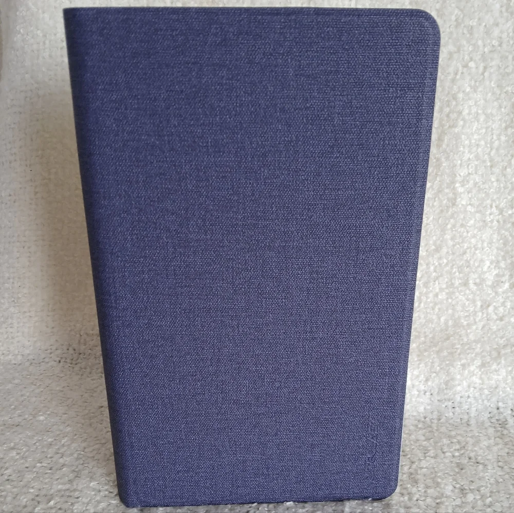 Qiawum Folio Stand for Teclast M50 Mini Case Protective Navy Blue